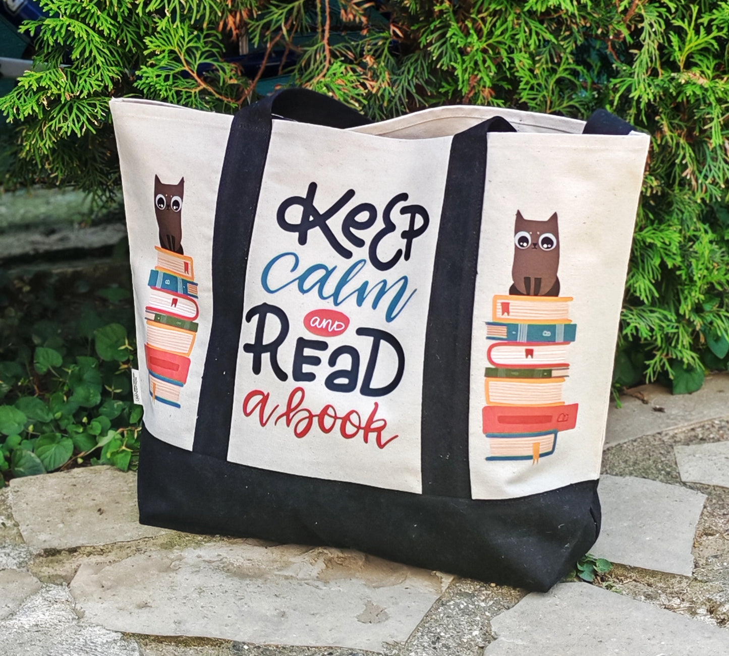 Keep calm and read a book