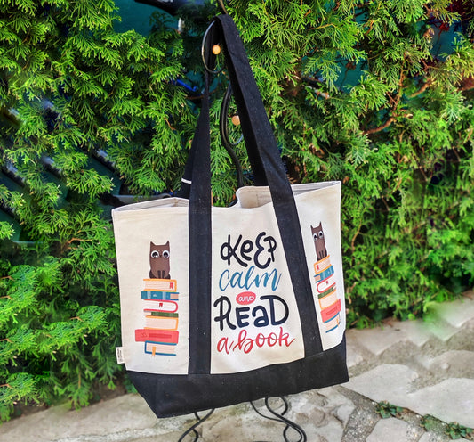 Keep calm and read a book