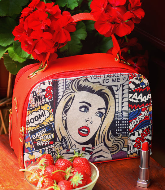 Pop art blonde